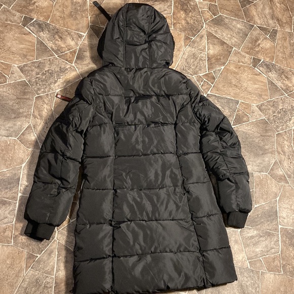 NWT Canada Weather Gear Women's Puffer Parka Jacket Black Sz Small & Medium - Picture 9 of 12